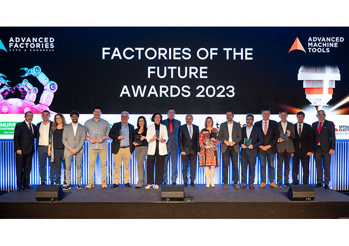 foto Visión artificial para la producción cero defectos, robots altamente versátiles, y soluciones de eficiencia energética, premiados en los Factory of the Future Awards 2023.